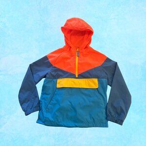 ✨ Cat & Jack Boys Colorblock Anorak Jacket – Size 8 ✨